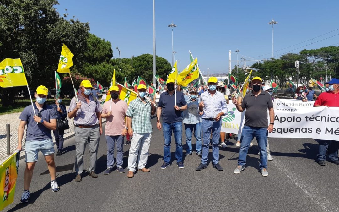 UGAM-COAG PARTICIPA EN LA MANIFESTACIÓN EN DEFENSA DEL MODELO SOCIAL Y PROFESIONAL DE AGRICULTURA Y DE UN MUNDO RURAL VIVO