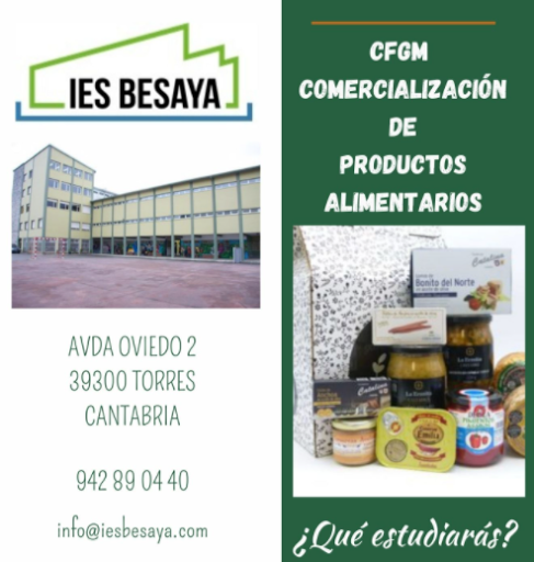 NUEVO MÓDULO DE COMERCIALIZACIÓN DE PRODUCTOS ALIMENTARIOS EN EL IES BESAYA