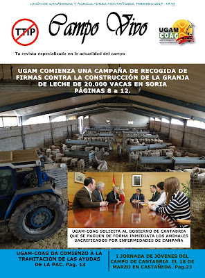 DISPONIBLE EL NÚMERO 39 DE LA REVISTA “CAMPO VIVO”